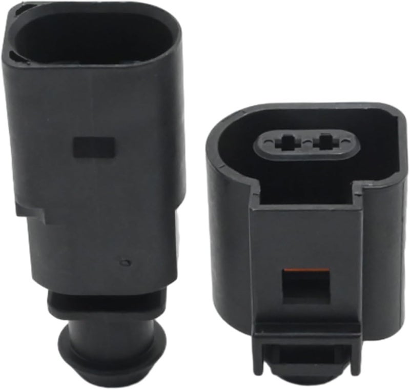 Newnessai 2Pcs 1J0973802 2-Pin Electrical Harness Connector Sensor Plug Kit, Replacement for Audi A1 A2 A3 A4 A6, Replace 1J0973702 - Image 5